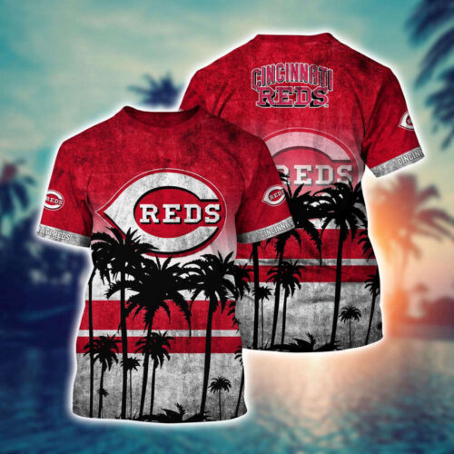 MLB Cincinnati Reds 3D T-Shirt Casual Style For Fans Sports