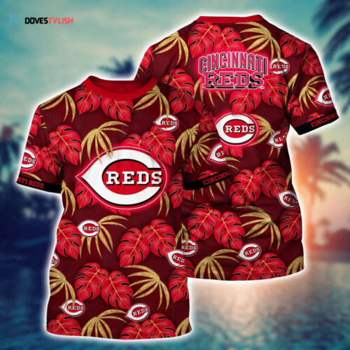 MLB Cincinnati Reds 3D T-Shirt Sleek Baseball Vibes For Fans Baseball