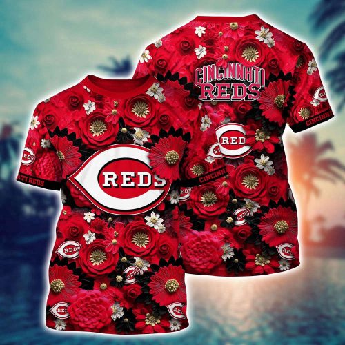 MLB Cincinnati Reds 3D T-Shirt Game Changer For Sports Enthusiasts