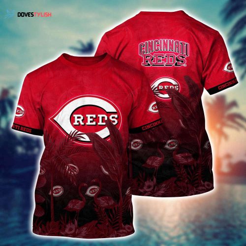 MLB Cincinnati Reds 3D T-Shirt Game Changer For Sports Enthusiasts