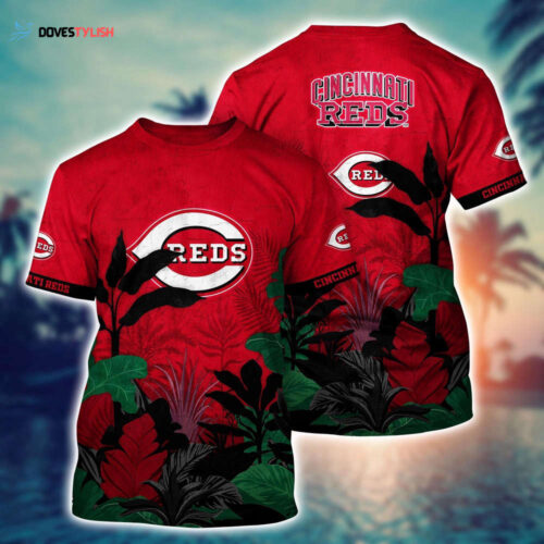 MLB Cleveland Indians 3D T-Shirt Chic Athletic Elegance For Fans Baseball