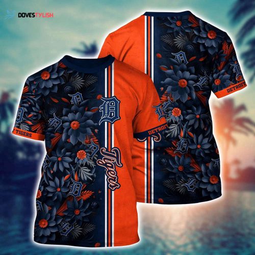 MLB Detroit Tigers 3D T-Shirt Fusion Elegance For Sports Enthusiasts