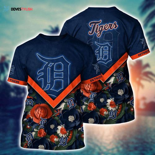 MLB Detroit Tigers 3D T-Shirt Masterpiece For Sports Enthusiasts