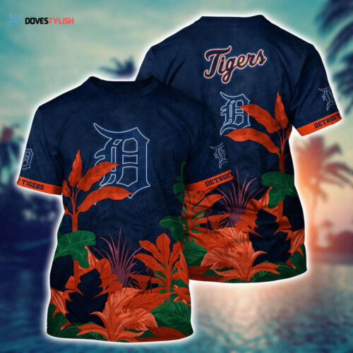MLB Detroit Tigers 3D T-Shirt Baseball Bliss For Fans Baseball