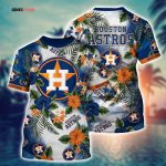 MLB Houston Astros 3D T-Shirt Glamorous Tee For Sports Enthusiasts