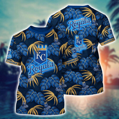 MLB Kansas City Royals 3D T-Shirt Champion Comfort For Fans Baseball