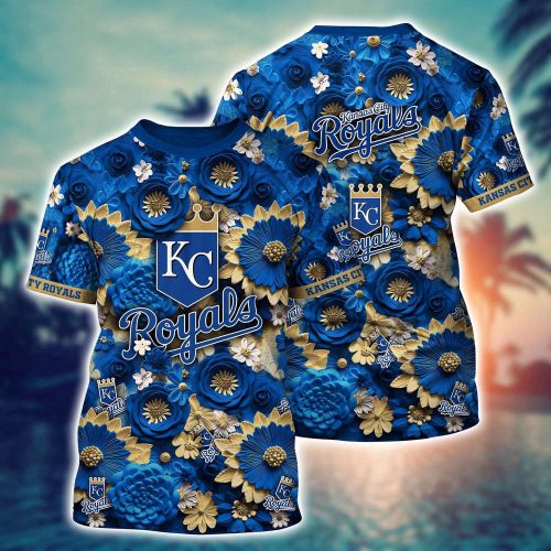 MLB Kansas City Royals 3D T-Shirt Game Changer For Sports Enthusiasts