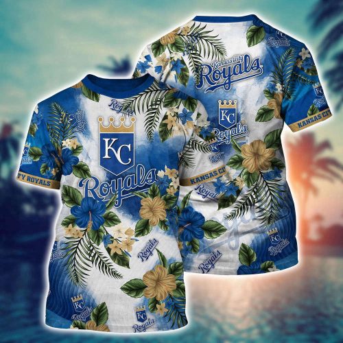 MLB Kansas City Royals 3D T-Shirt Glamorous Tee For Sports Enthusiasts