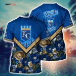 MLB Kansas City Royals 3D T-Shirt Masterpiece For Sports Enthusiasts