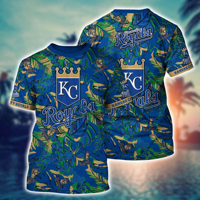 MLB Kansas City Royals 3D T-Shirt Sleek Baseball Vibes For Fans Baseball
