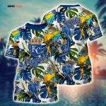 MLB Kansas City Royals 3D T-Shirt Symphony Bliss For Sports Enthusiasts