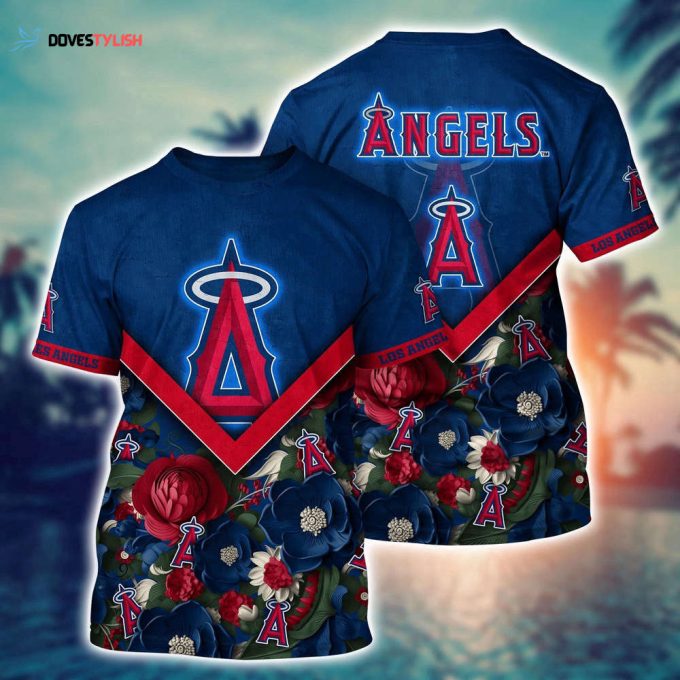 MLB Los Angeles Angels 3D T-Shirt Masterpiece For Sports Enthusiasts