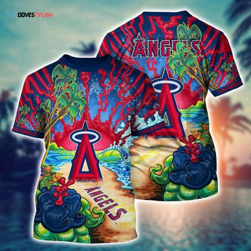 MLB Los Angeles Dodgers 3D T-Shirt Adventure Vogue For Sports Enthusiasts