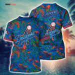 MLB Los Angeles Dodgers 3D T-Shirt Sleek Baseball Vibes For Fans Baseball