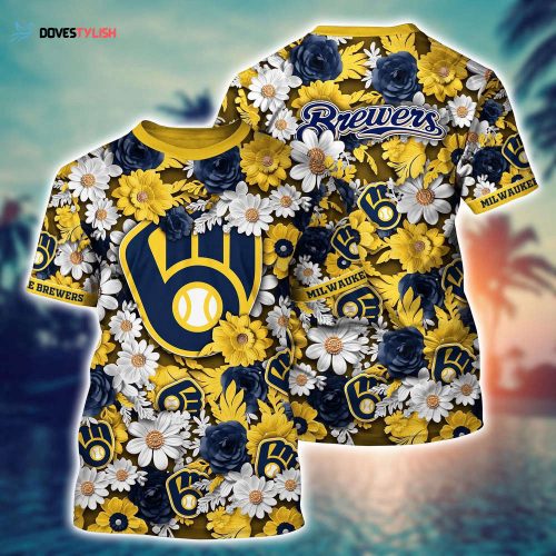 MLB Kansas City Royals 3D T-Shirt Blossom Bliss Fusion For Fans Sports