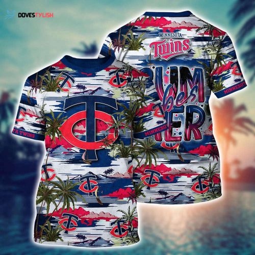 MLB Miami Marlins 3D T-Shirt Tropical Trends For Fans Sports