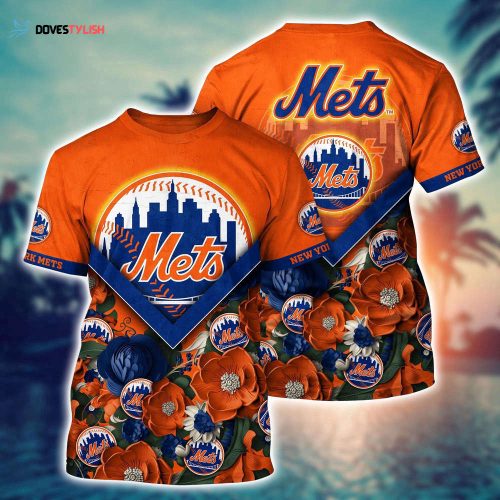 MLB New York Mets 3D T-Shirt Masterpiece For Sports Enthusiasts