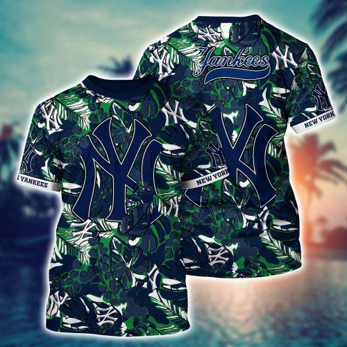 MLB New York Yankees 3D T-Shirt Sleek Baseball Vibes For Fans Baseball