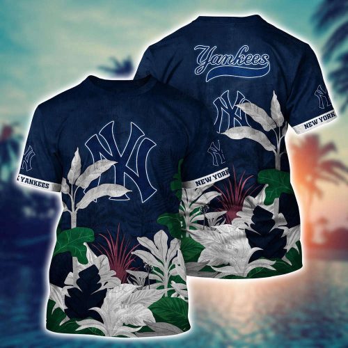 MLB New York Yankees 3D T-Shirt Trending Summer For Fans Baseball