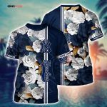 MLB New York Yankees 3D T-Shirt Tropical Twist For Fans Sports