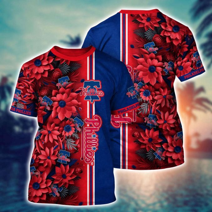 MLB Philadelphia Phillies 3D T-Shirt Aloha Grand Slam For Sports Enthusiasts