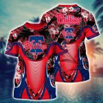 MLB Philadelphia Phillies 3D T-Shirt Champion Comfort For Fans Sports