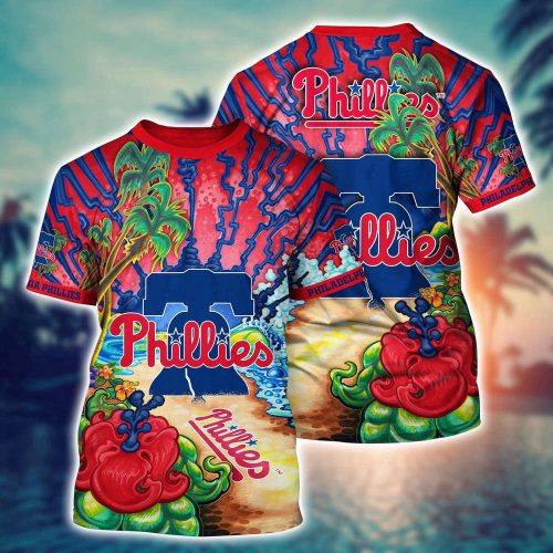 MLB Philadelphia Phillies 3D T-Shirt Masterpiece Parade For Sports Enthusiasts