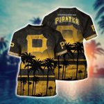 MLB Pittsburgh Pirates 3D T-Shirt Casual Style For Fans Sports