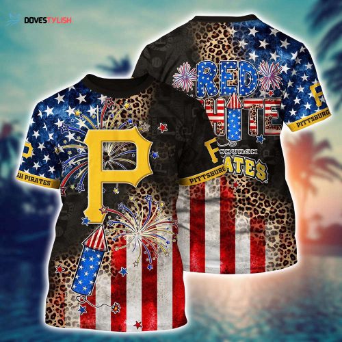MLB Pittsburgh Pirates 3D T-Shirt Sunset Slam Serenade For Fans Sports