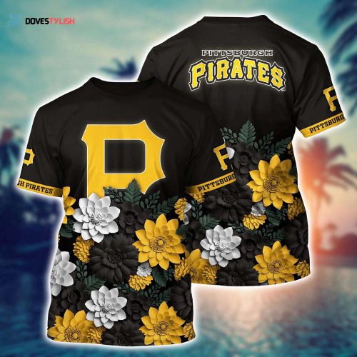 MLB Pittsburgh Pirates 3D T-Shirt Chic in Aloha For Fans Sports