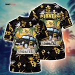 MLB Pittsburgh Pirates 3D T-Shirt Fusion Elegance For Sports Enthusiasts