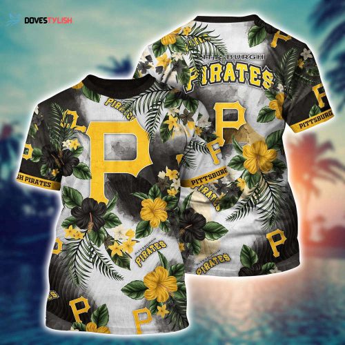 MLB Pittsburgh Pirates 3D T-Shirt Glamorous Tee For Sports Enthusiasts