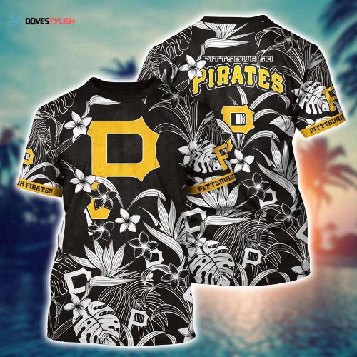 MLB Pittsburgh Pirates 3D T-Shirt Island Adventure For Sports Enthusiasts