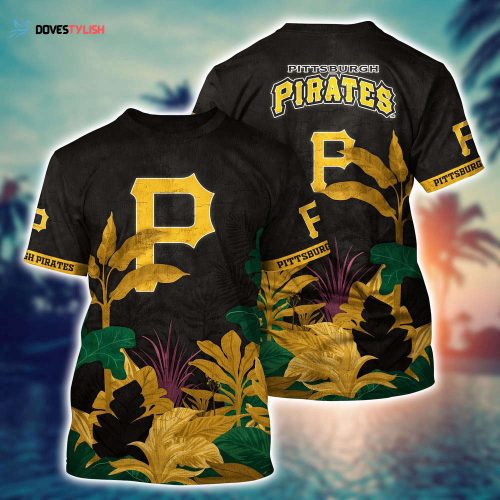 MLB Pittsburgh Pirates 3D T-Shirt Trending Summer For Fans Baseball