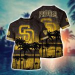 MLB San Diego Padres 3D T-Shirt Casual Style For Fans Sports