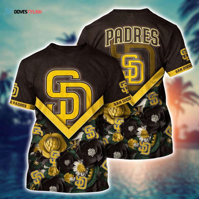 MLB San Diego Padres 3D T-Shirt Masterpiece For Sports Enthusiasts