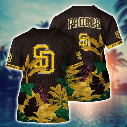 MLB San Diego Padres 3D T-Shirt Trending Summer For Fans Baseball