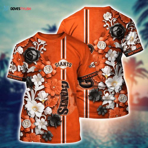 MLB San Francisco Giants 3D T-Shirt Aloha Harmony For Fans Sports