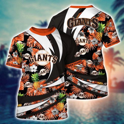MLB San Francisco Giants 3D T-Shirt Athletic Aura For Fans Baseball