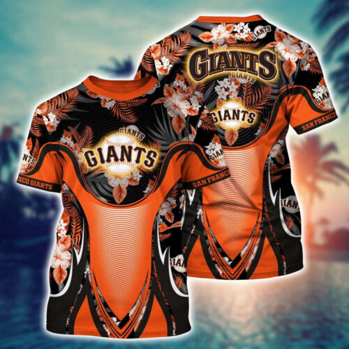 MLB San Francisco Giants 3D T-Shirt Champion Comfort For Fans Sports