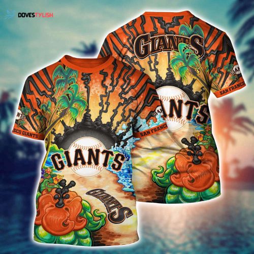 MLB San Francisco Giants 3D T-Shirt Masterpiece Parade For Sports Enthusiasts