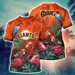 MLB San Francisco Giants 3D T-Shirt Signature Style For Fans Baseball