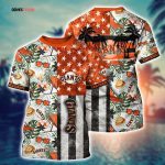 MLB San Francisco Giants 3D T-Shirt Tropical Triumph Threads For Fans Sports