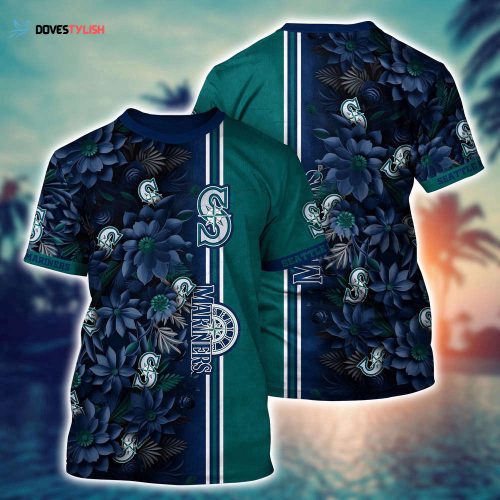 MLB Seattle Mariners 3D T-Shirt Aloha Grand Slam For Sports Enthusiasts