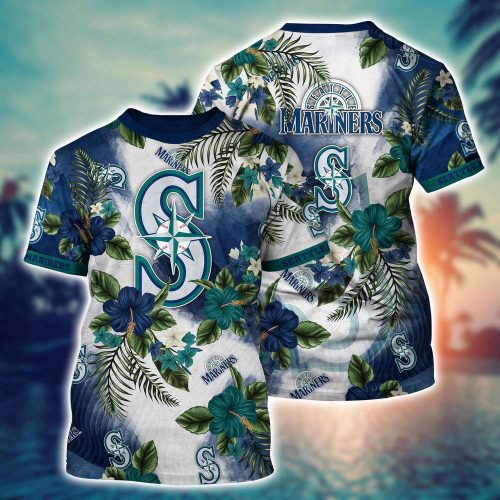 MLB Seattle Mariners 3D T-Shirt Glamorous Tee For Sports Enthusiasts
