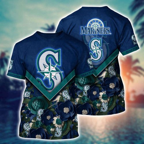 MLB Seattle Mariners 3D T-Shirt Masterpiece For Sports Enthusiasts