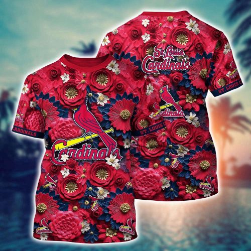 MLB St. Louis Cardinals 3D T-Shirt Game Changer For Sports Enthusiasts