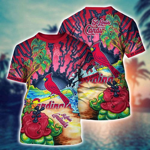 MLB St. Louis Cardinals 3D T-Shirt Masterpiece Parade For Sports Enthusiasts