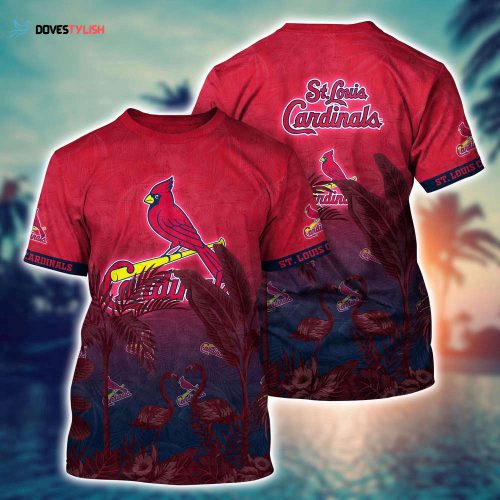 MLB St. Louis Cardinals 3D T-Shirt Aloha Grand Slam For Sports Enthusiasts