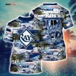 MLB Tampa Bay Rays 3D T-Shirt Aloha Grand Slam For Fans Sports